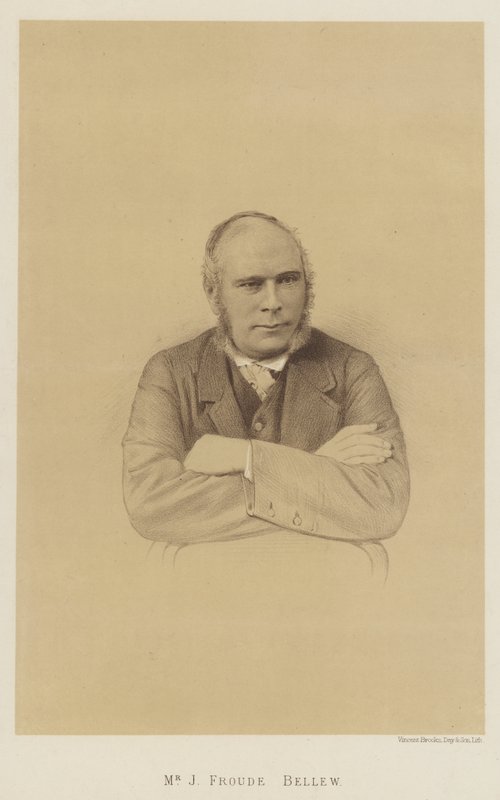 J Froude Bellew (litho) alkotó: English School