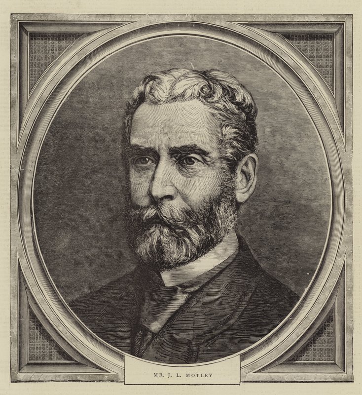 Mr J L Motley (metszet) alkotó: English School