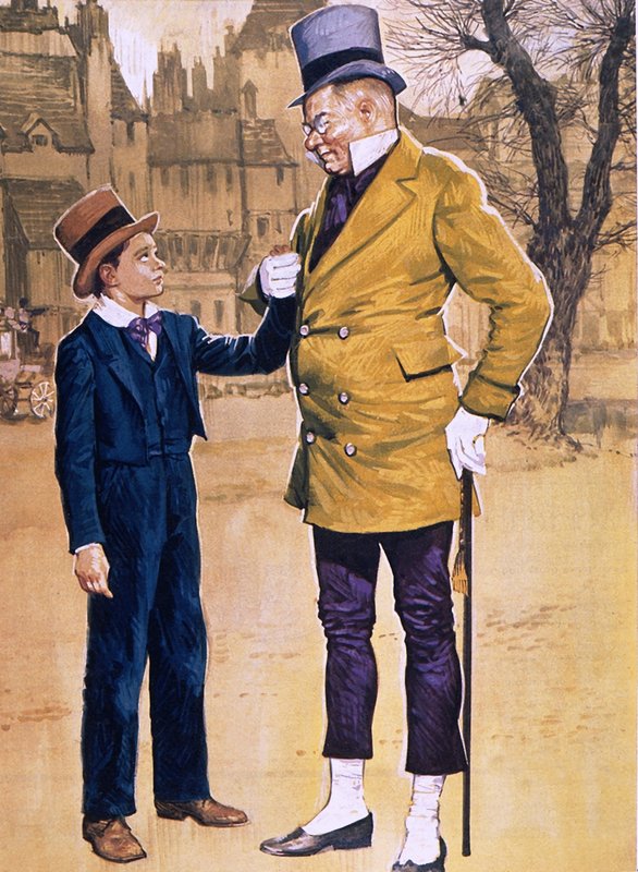 Micawber úr és David Copperfield alkotó: English School