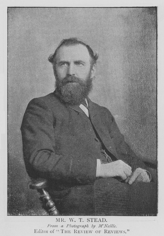 Mr W T Stead (metszet) alkotó: English School