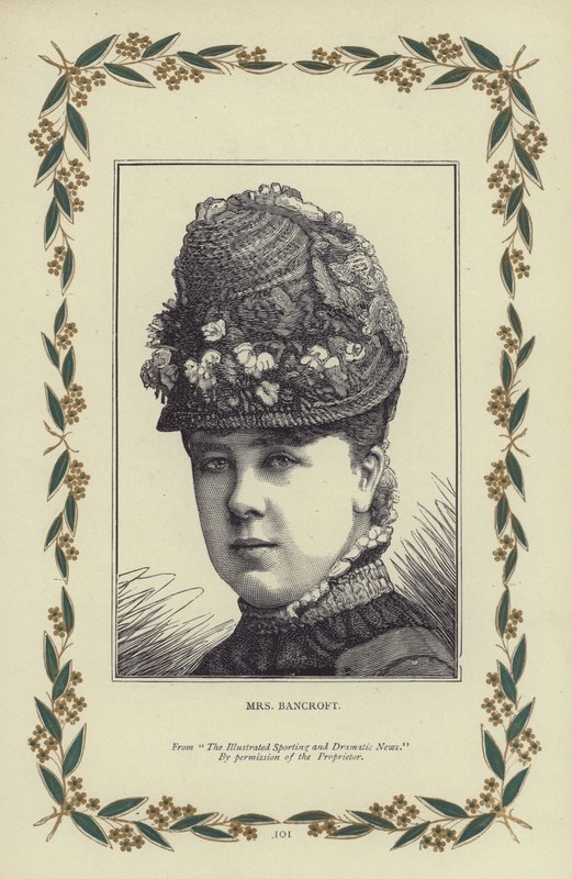 Mrs Bancroft (metszet) alkotó: English School