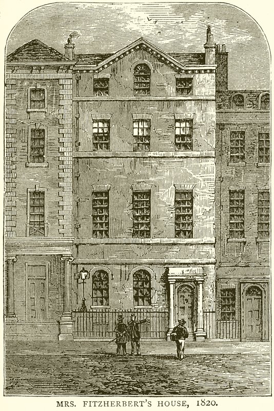 Mrs. Fitzherberts Ház, 1820 alkotó: English School