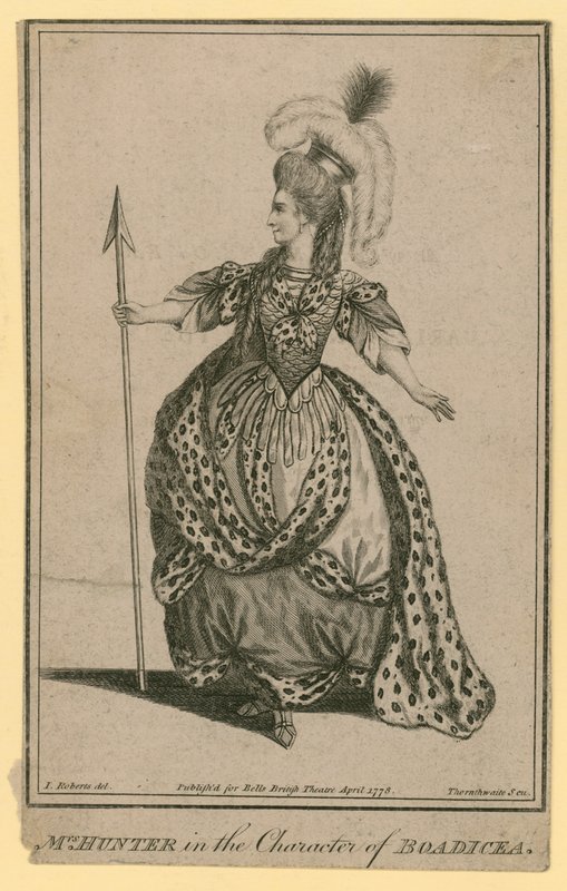 Mrs Hunter Boadicea karakterében alkotó: English School
