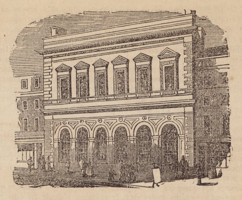 Gazdasági Földtani Múzeum (metszet) alkotó: English School