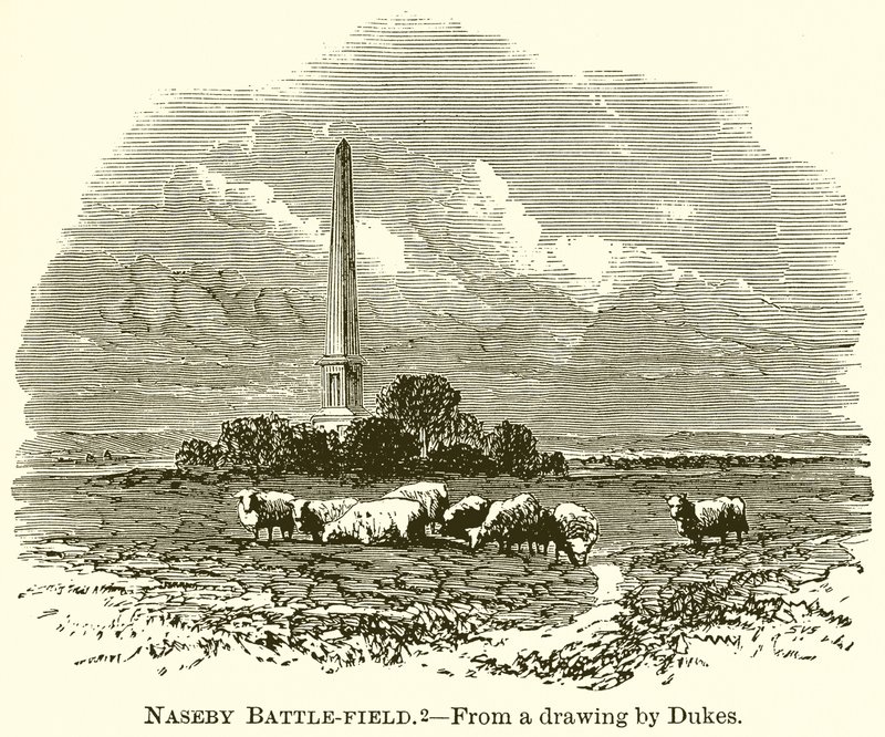 Naseby Battle-Field alkotó: English School