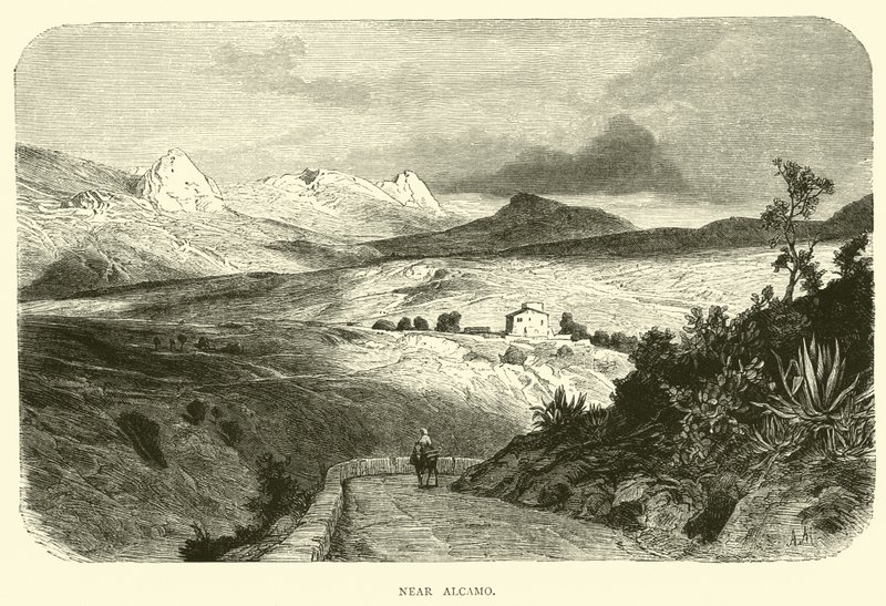 Alcamo közelében alkotó: English School