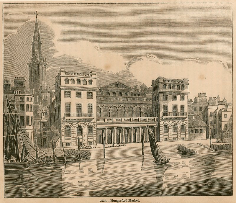 New Hungerford Market, London alkotó: English School