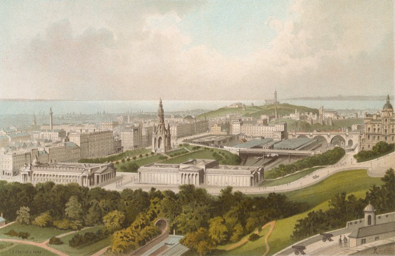Edinburgh újvárosa alkotó: English School