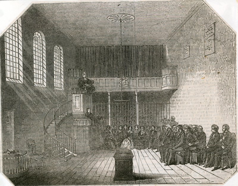 Newgate kápolna alkotó: English School