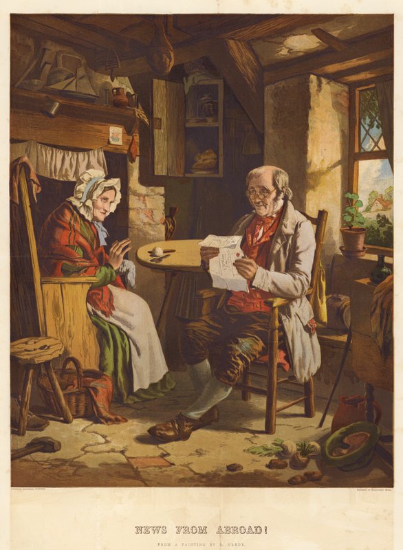 Hírek külföldről! (színes litó) alkotó: English School