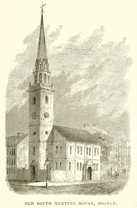 Old South Meeting House, Boston alkotó: English School