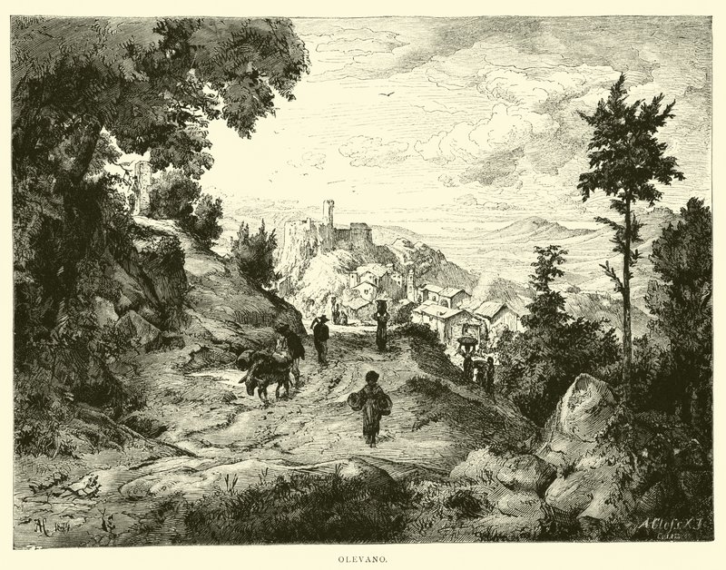 Olevano alkotó: English School
