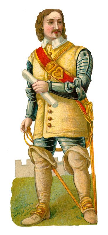 Oliver Cromwell alkotó: English School