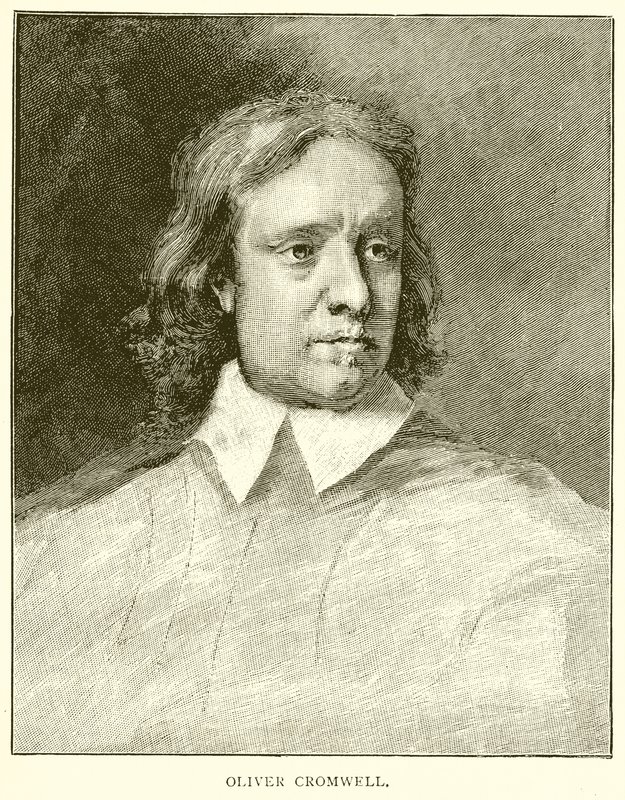 Oliver Cromwell alkotó: English School