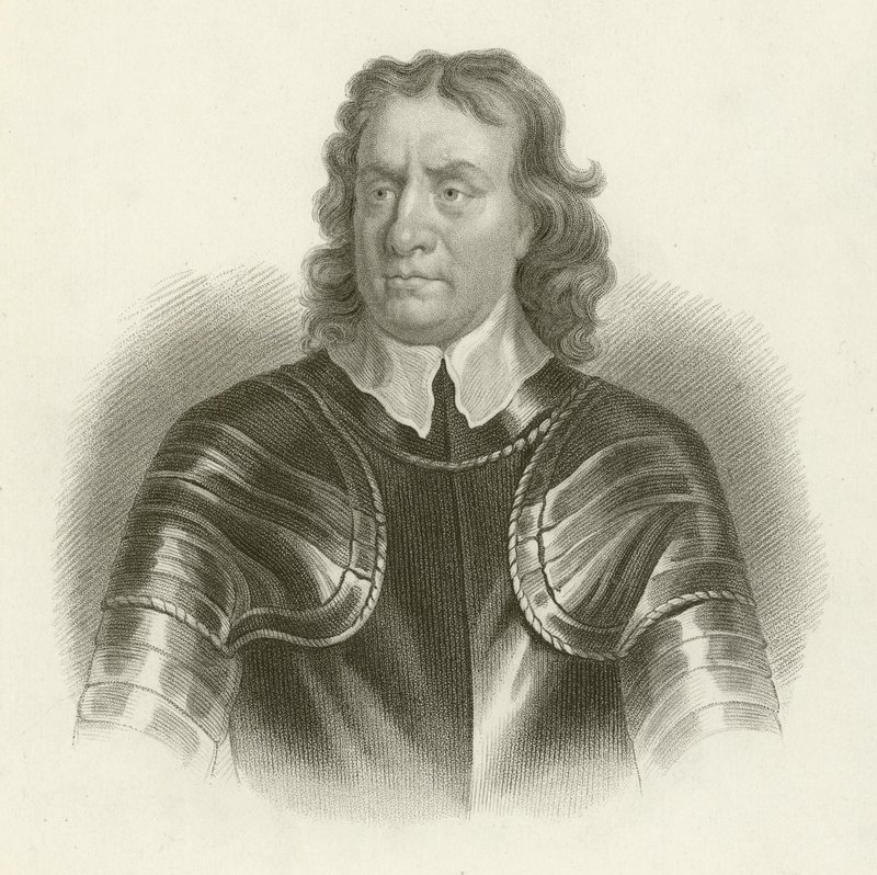 Oliver Cromwell alkotó: English School