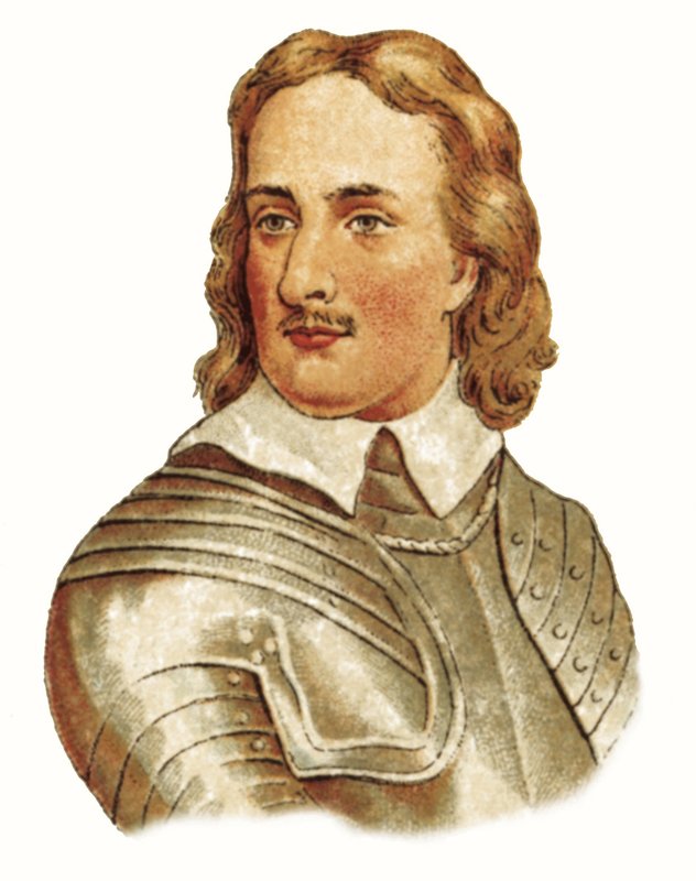 Oliver Cromwell alkotó: English School
