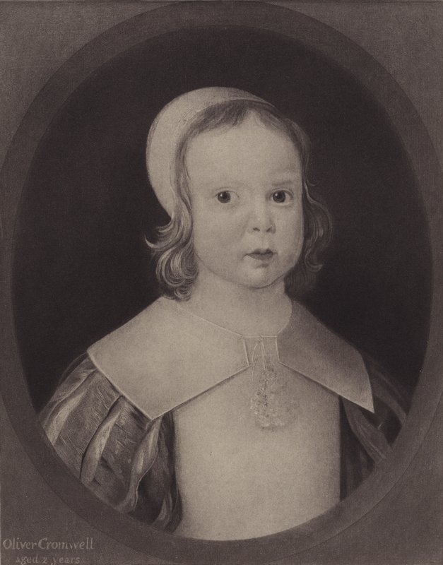 Oliver Cromwell, két éves (litho) alkotó: English School