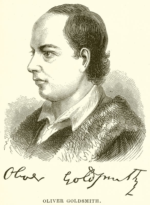 Goldsmith Olivér alkotó: English School