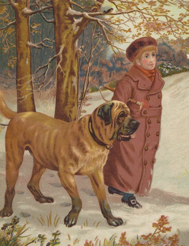 Őrségben (chromolitho) alkotó: English School