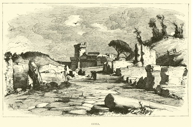 Ostia alkotó: English School