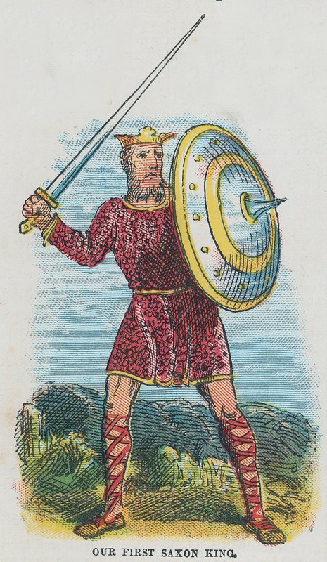 Első szász királyunk alkotó: English School