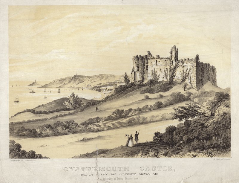 Oystermouth kastély alkotó: English School