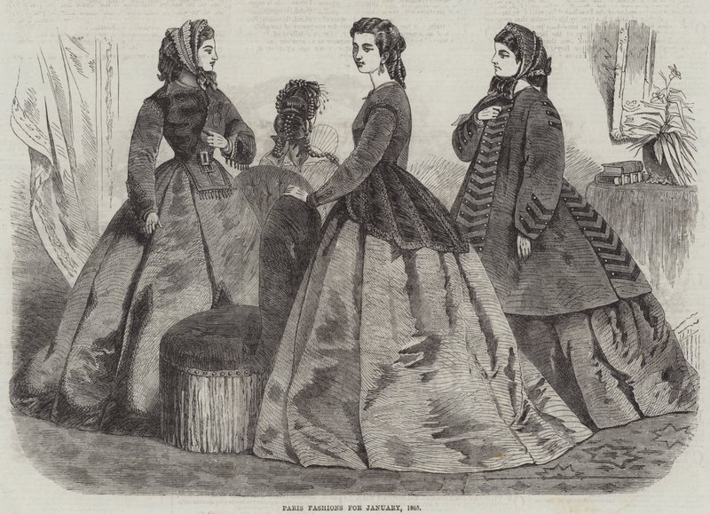 Párizsi divat januárban alkotó: English School