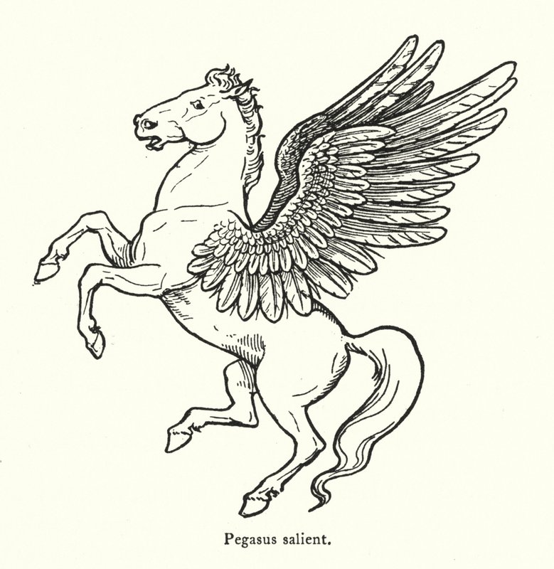 Pegasus salient (metszet) alkotó: English School