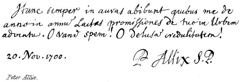 Peter Allix alkotó: English School
