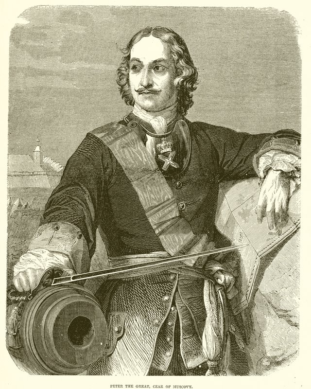 Nagy Péter, moszkvai cár alkotó: English School