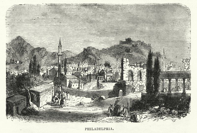 Philadelphia (metszet) alkotó: English School