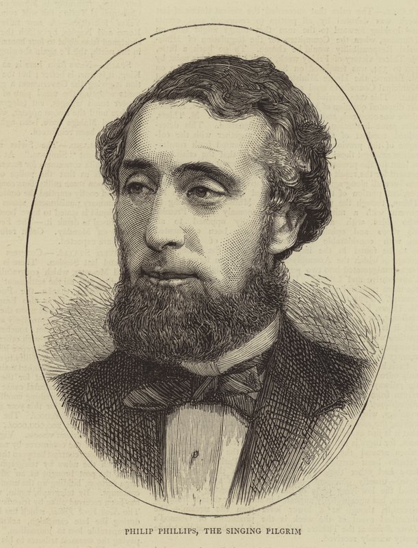 Philip Phillips, az éneklő zarándok (metszet) alkotó: English School