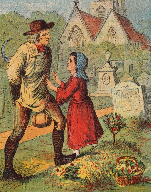 "Kérem, ne lépjen oda, uram!" (színes litográfia) alkotó: English School