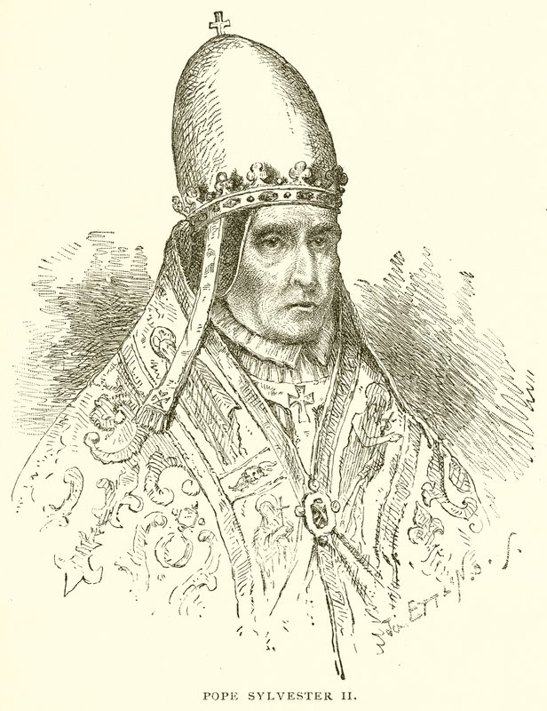 Szilveszter pápa II alkotó: English School