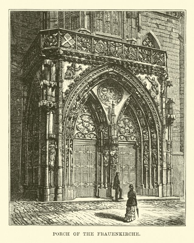A Frauenkirche tornáca alkotó: English School