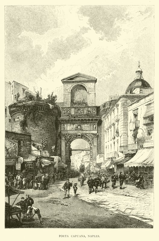 Porta Capuana, Nápoly alkotó: English School