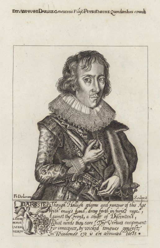 Abraham Darssie portréja alkotó: English School