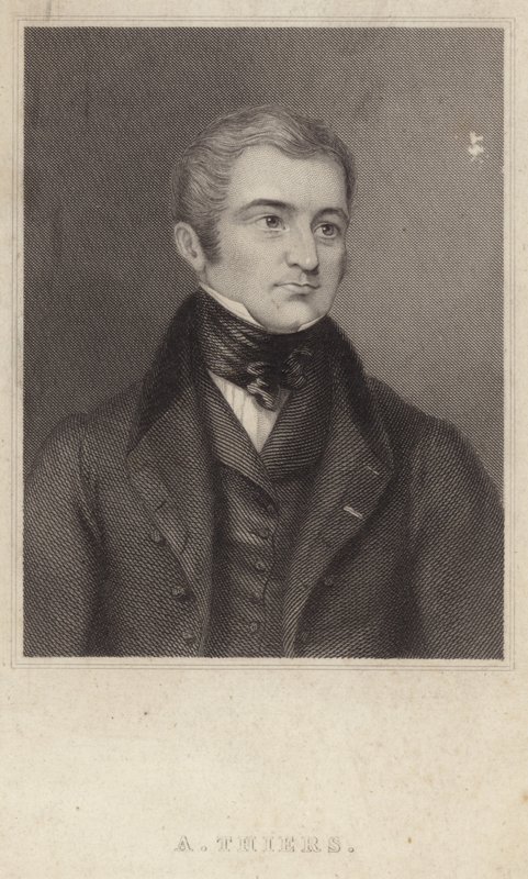 Adolphe Thiers portréja alkotó: English School