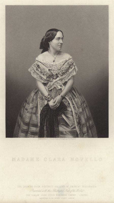Clara Novello portréja alkotó: English School