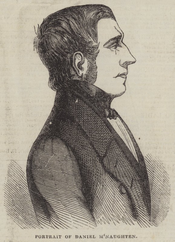Daniel M"Naughten portréja alkotó: English School