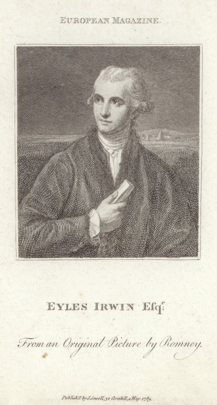 Eyles Irwin portréja alkotó: English School