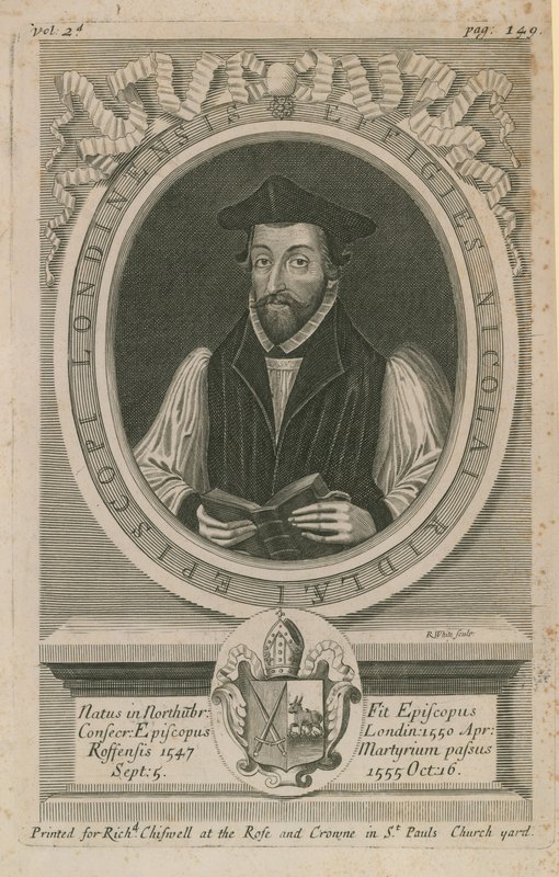 Nicholas Ridley portréja alkotó: English School