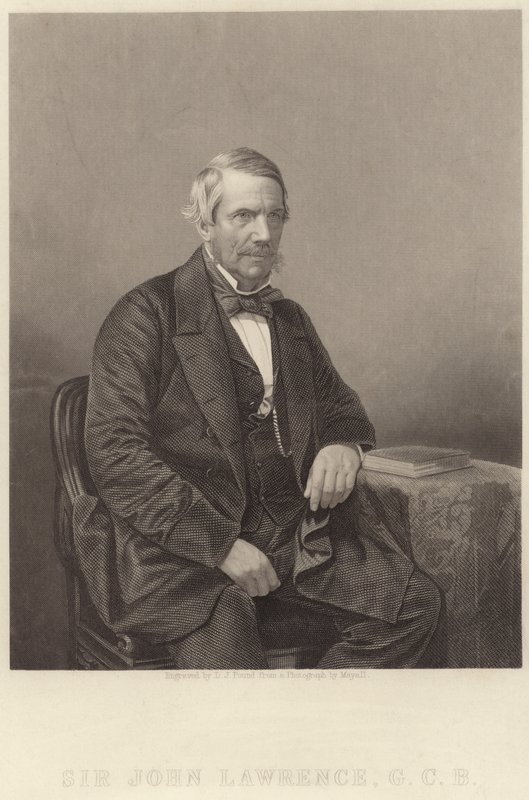 Sir John Lawrence portréja alkotó: English School
