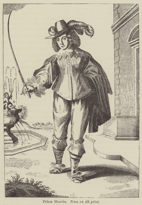 Maurice herceg (metszet) alkotó: English School