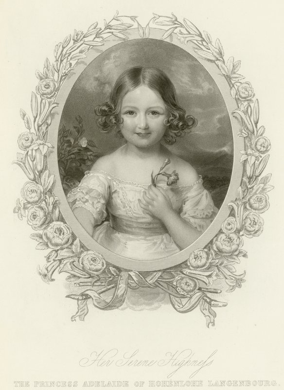 Adelaide Hohenlohe-Langenburg hercegnő alkotó: English School