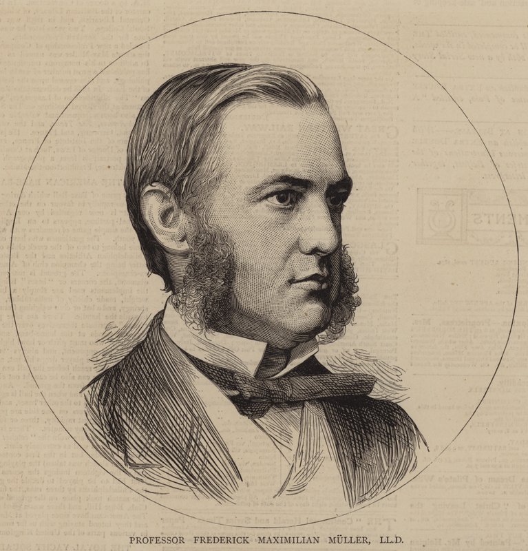 Frederick Maximilian Muller professzor, LLD (metszet) alkotó: English School