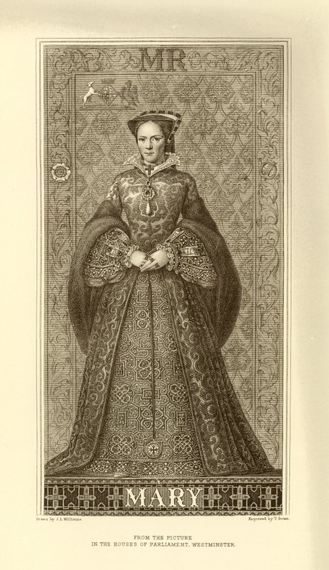 Mária királynő alkotó: English School