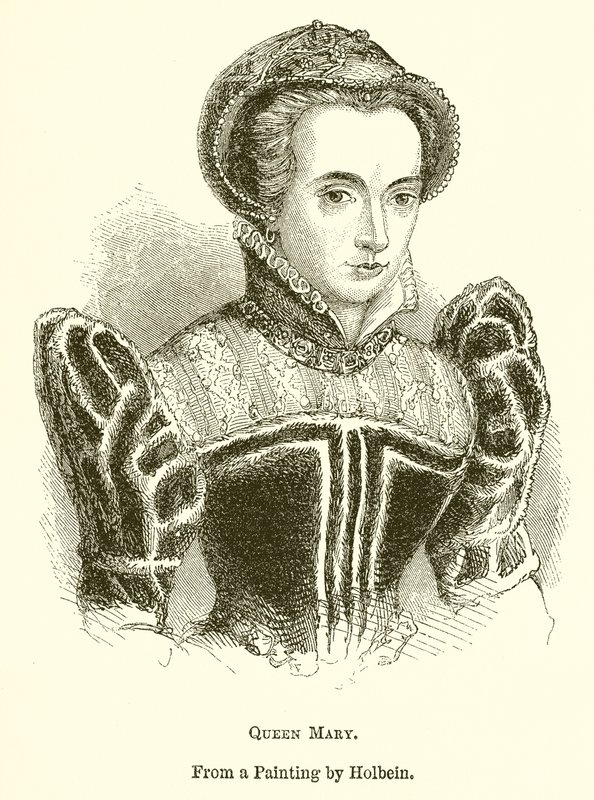 Mária királynő alkotó: English School