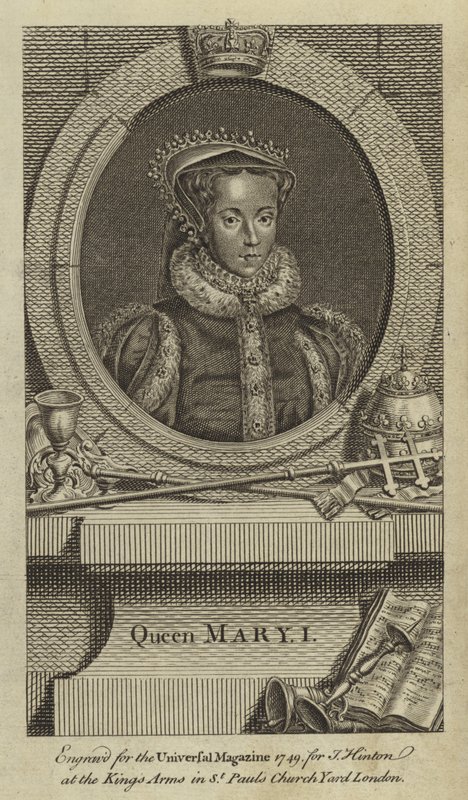 Mária királyné I alkotó: English School