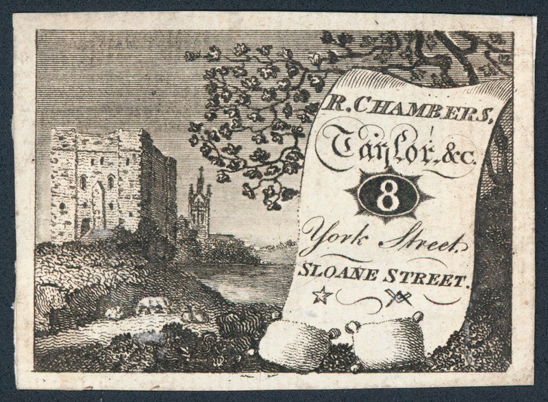 R Kamrák, szabó, szaklap alkotó: English School